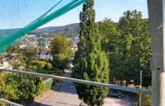 Blick aus dem zukünftigen Lehrerzimmer auf Herscheid