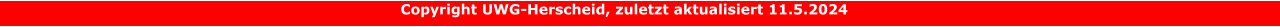 Copyright UWG-Herscheid, zuletzt aktualisiert 11.5.2024